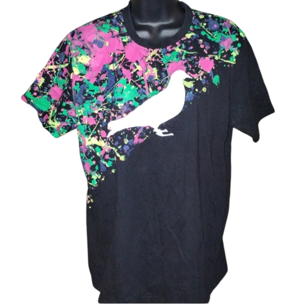 Staple multi colored white pigeon, 100% cotton,  t-shirt size m